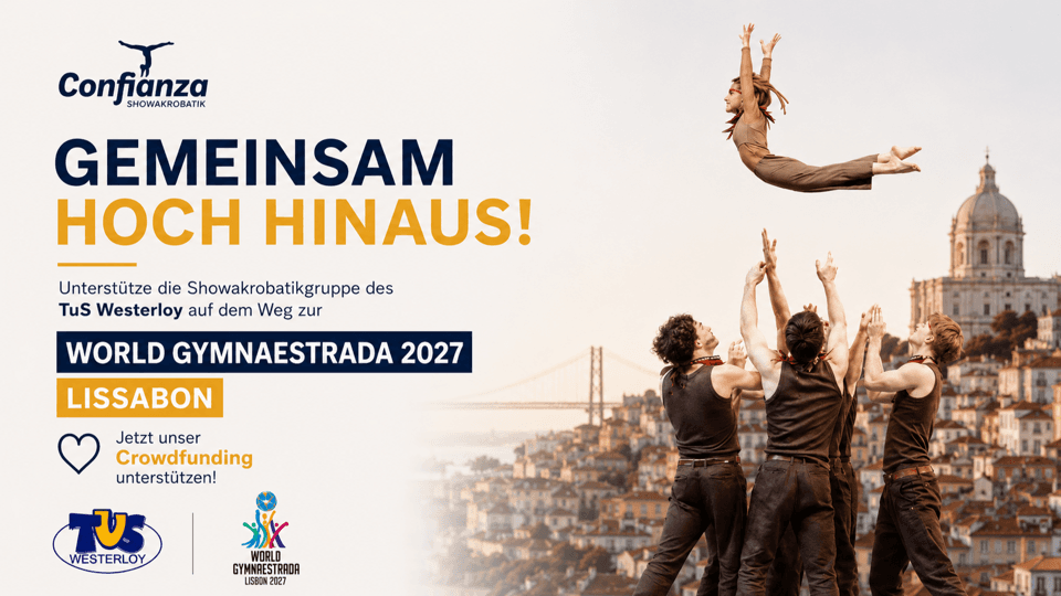 Unterstützt Confianza auf dem Weg zur World Gymnaestrada